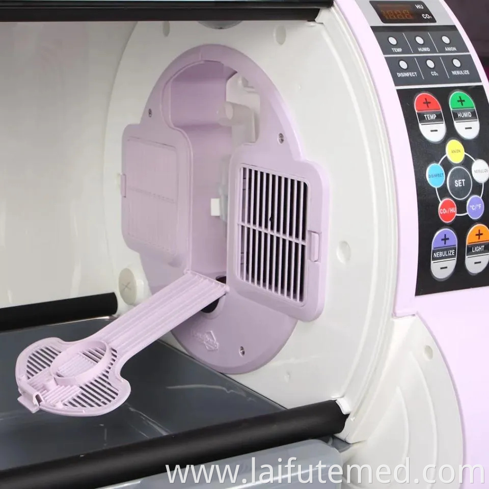 Medical Professional Pet ICU Incubator with Nebulizer Veterinary Fully Automatic ICU Incubator